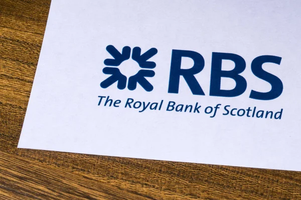 Royal Bank of Scotland โลโก้ — ภาพถ่ายสต็อก