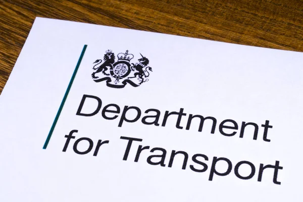 UK Department for transport — Stockfoto