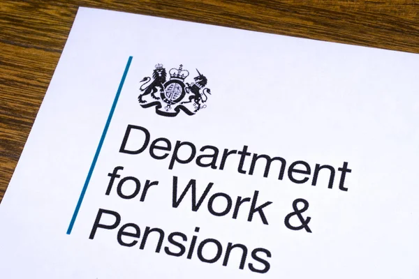 Dipartimento britannico per il lavoro e le pensioni — Foto Stock