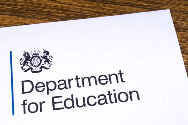 Departamento de Educación del Reino Unido — Foto de Stock