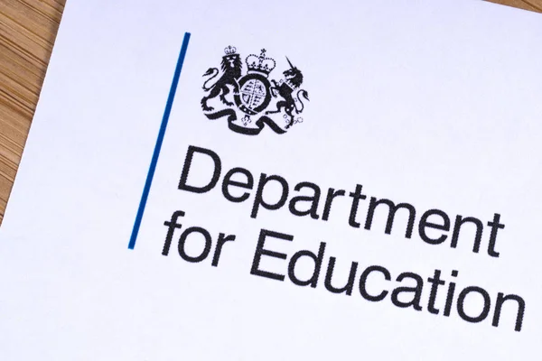 UK Department for Education — Stock Photo, Image