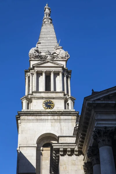 St. Georges Bloomsbury i London – stockfoto