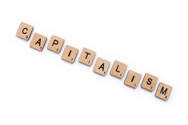 Word kapitalizm — Stok fotoğraf