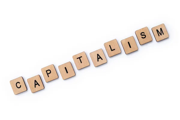 A word a kapitalizmus — Stock Fotó