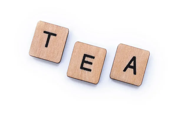 The word TEA — Stock Photo, Image