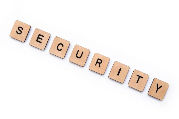 The word SECURITY — Stock Photo, Image