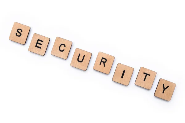 The word SECURITY — Stock Photo, Image