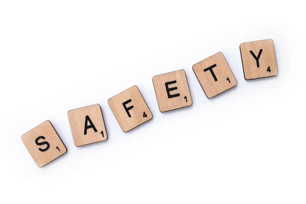 The word SAFETY — Stock Photo, Image