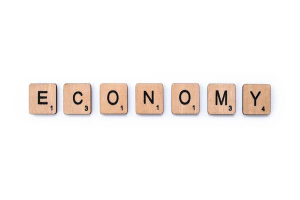 The word ECONOMY — Stock Photo, Image