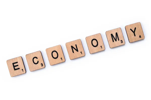 The word ECONOMY — Stock Photo, Image