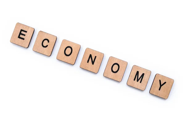 De woord-economie — Stockfoto