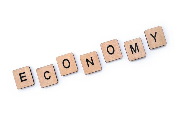 The word ECONOMY — Stock Photo, Image