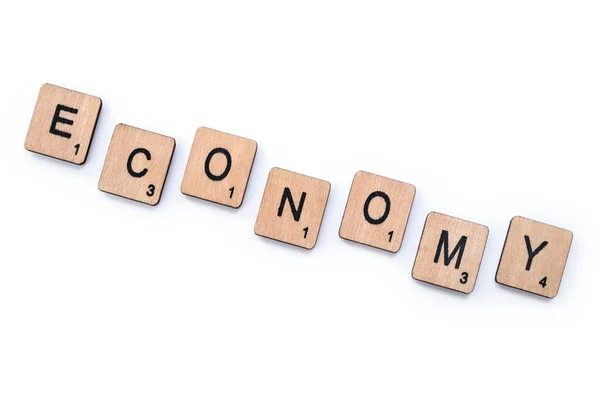 De woord-economie — Stockfoto