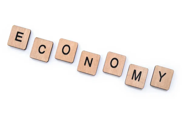 De woord-economie — Stockfoto