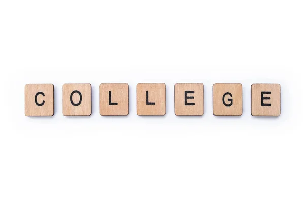 Słowo kolegium — Zdjęcie stockowe