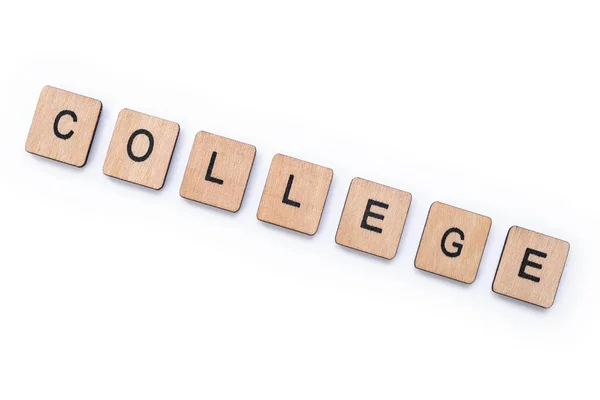 The word COLLEGE — Stock Photo, Image