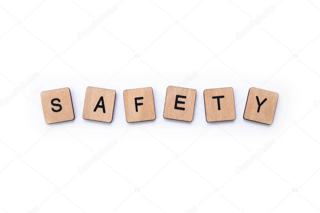 The word SAFETY