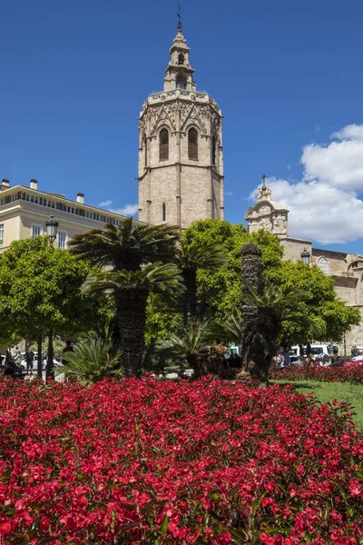 Torre del Micalet Valencia városában — Stock Fotó