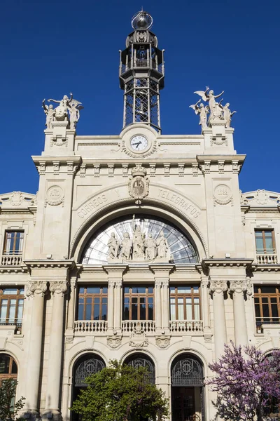 Central Post Office Building in Valencia — Stock Photo, Image