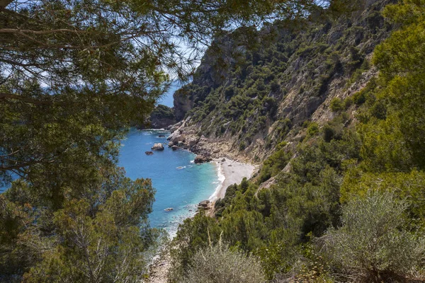 Ambolo strand in javea — Stockfoto