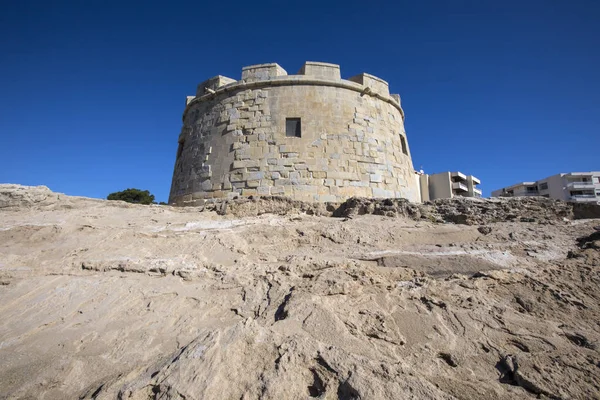 Castillo de moraira in spanien — Stockfoto