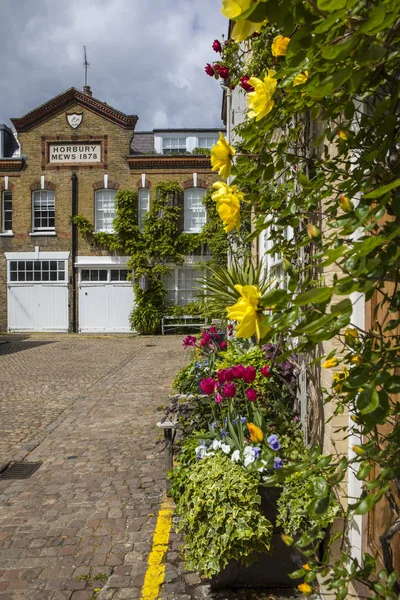 Horbury Mews en Londres — Foto de Stock