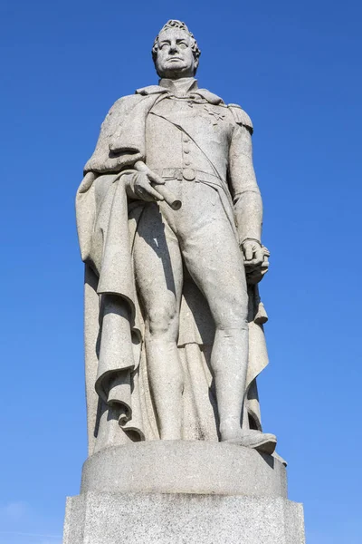 Statue of King William IV in London — Stock Photo, Image