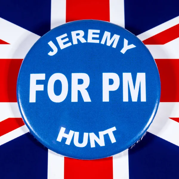 Джереми Хант на пост премьер-министра — стоковое фото