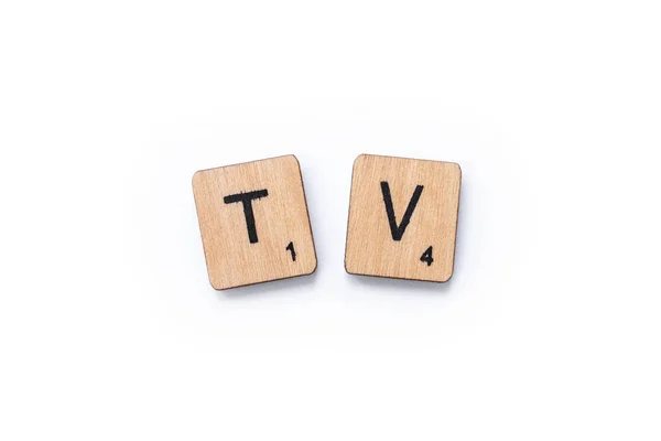 Televisore — Foto Stock