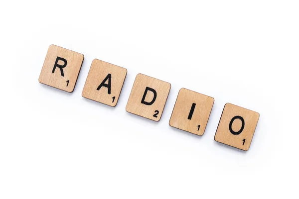 The word RADIO — Stock Photo, Image