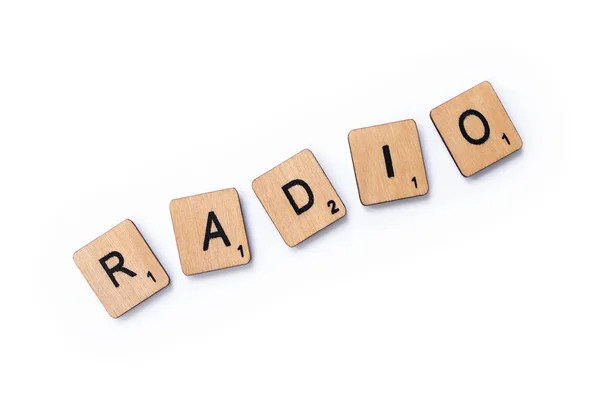 The word RADIO — Stock Photo, Image