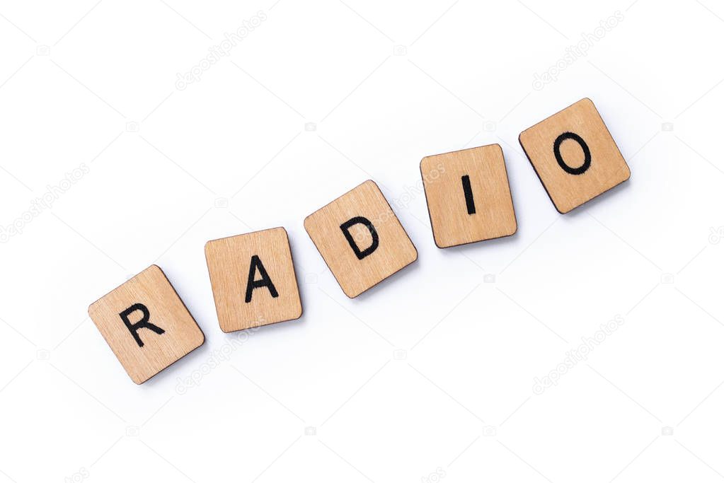 The word RADIO