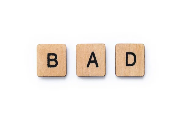 A szó Bad — Stock Fotó