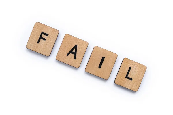 The word FAIL — Stock Photo, Image