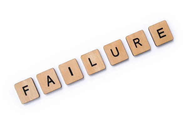 The word FAILURE — Stock Photo, Image