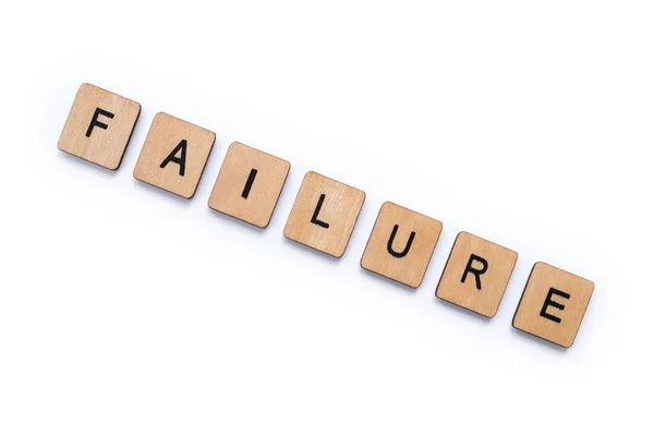 The word FAILURE — Stock Photo, Image