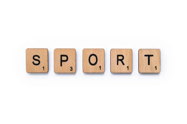 La palabra Sport —  Fotos de Stock