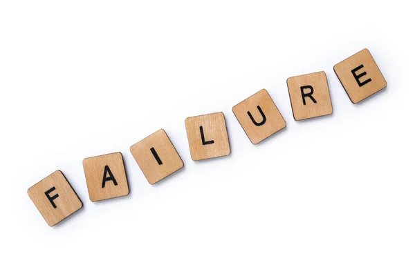 The word FAILURE — Stock Photo, Image