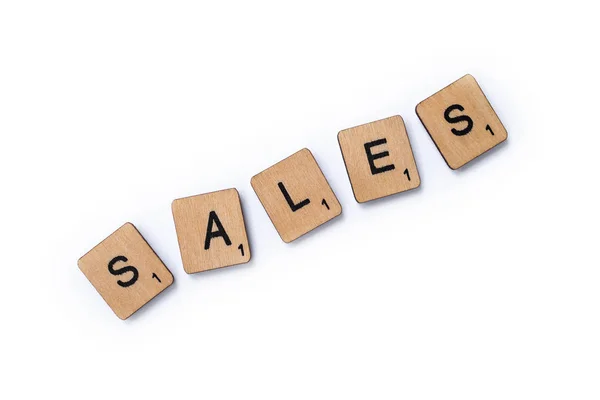The word SALES — Stock Photo, Image