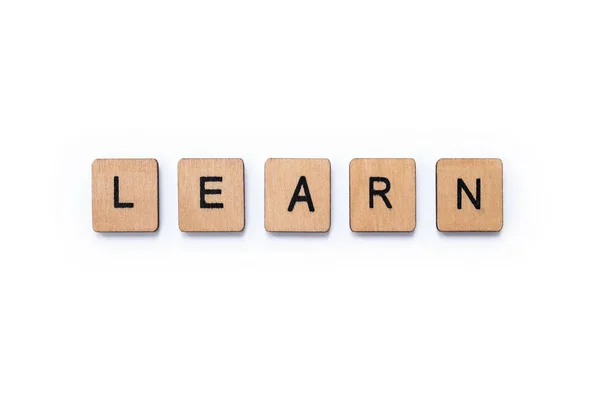 The word LEARN — Stock Photo, Image