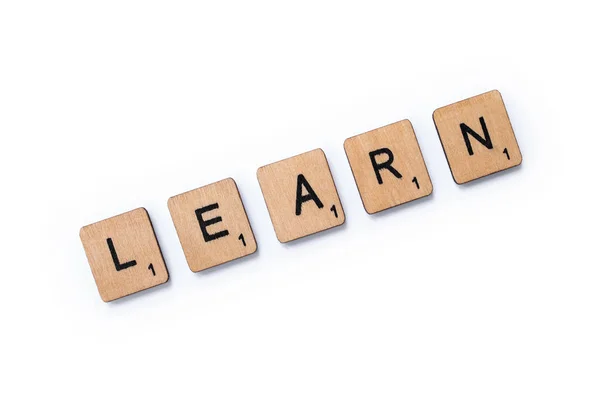 The word LEARN — Stock Photo, Image