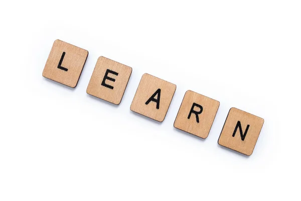 The word LEARN — Stock Photo, Image