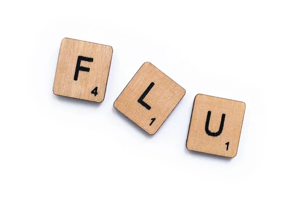 Η λέξη γρίπη — Φωτογραφία Αρχείου