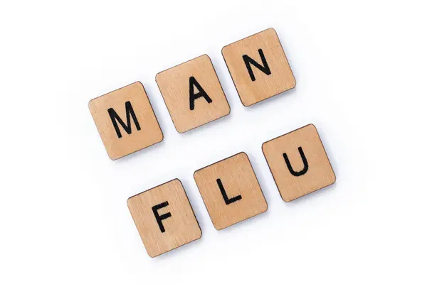 Muž chřipka — Stock fotografie