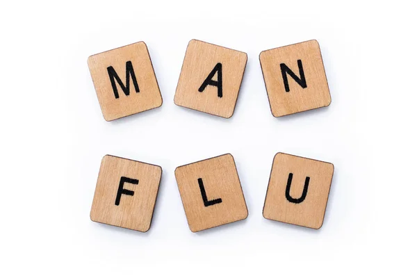 MAN FLU — Stock Photo, Image