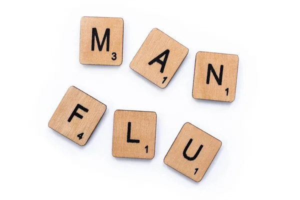 MAN FLU — Stock Photo, Image