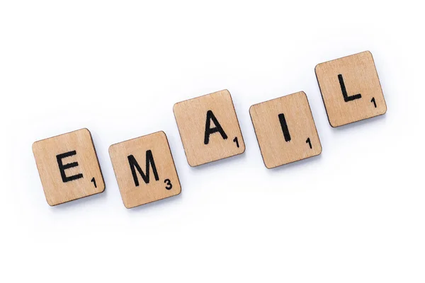 A palavra Email — Fotografia de Stock