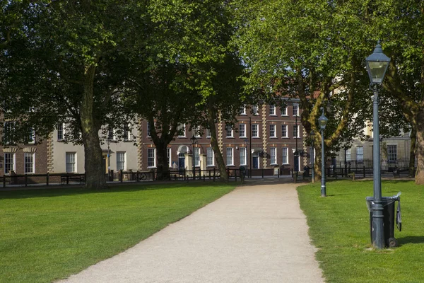 Queen Square em Bristol — Fotografia de Stock