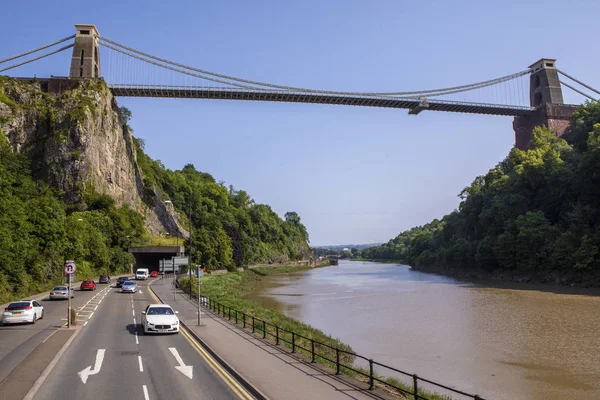 Puente colgante Clifton en Bristol —  Fotos de Stock