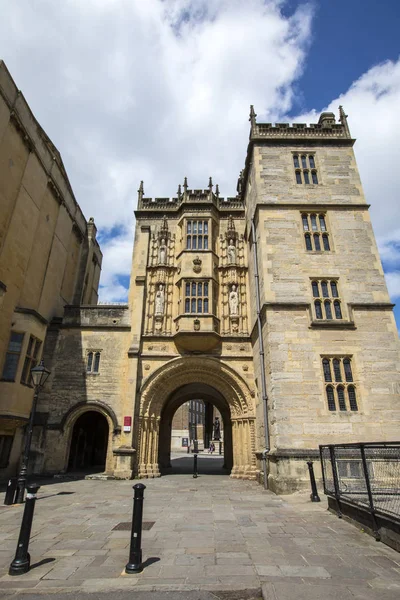 Wielka Gatehouse w katedrze w Bristolu — Zdjęcie stockowe